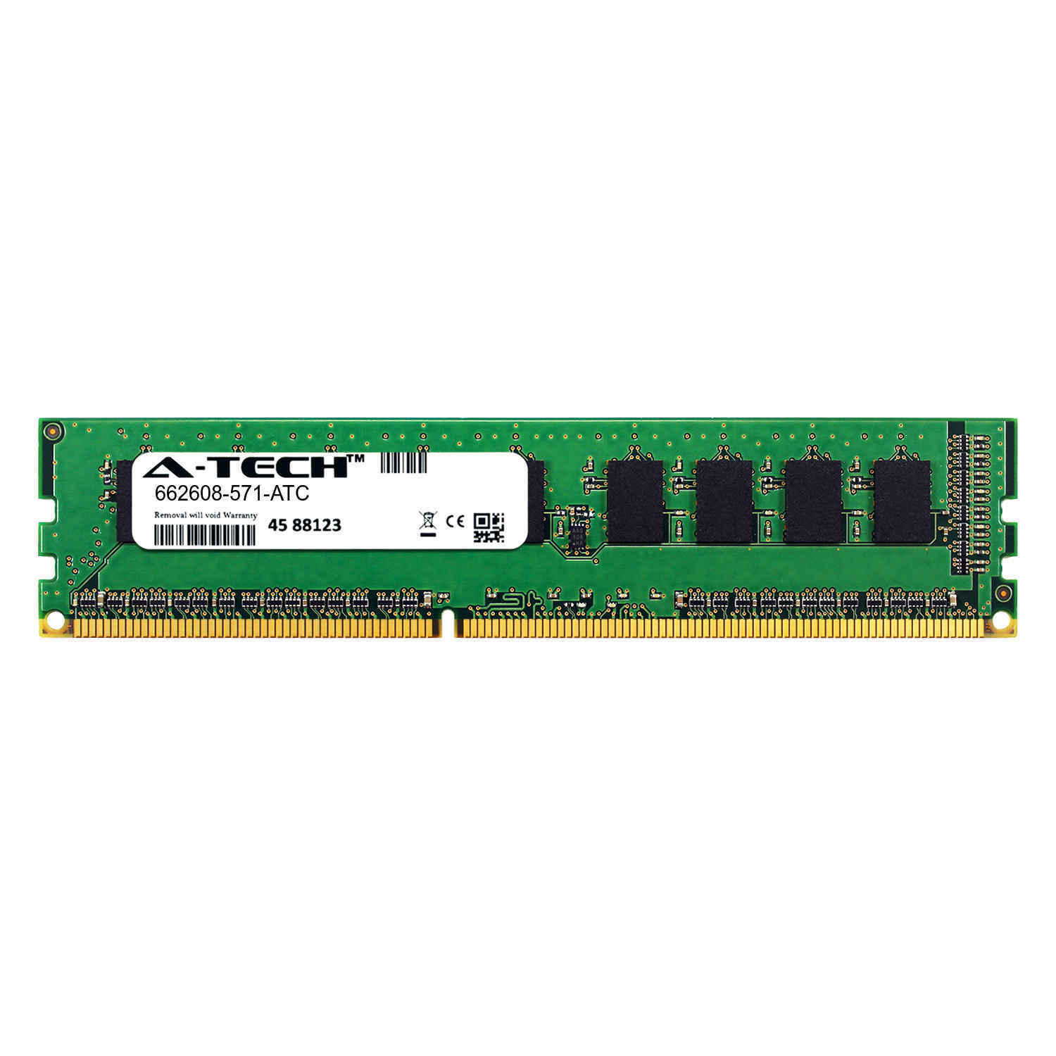 2GB DDR3-1600 PC3-12800E ECC UDIMM (HP 662608-571 Equivalent) Server Memory RAM