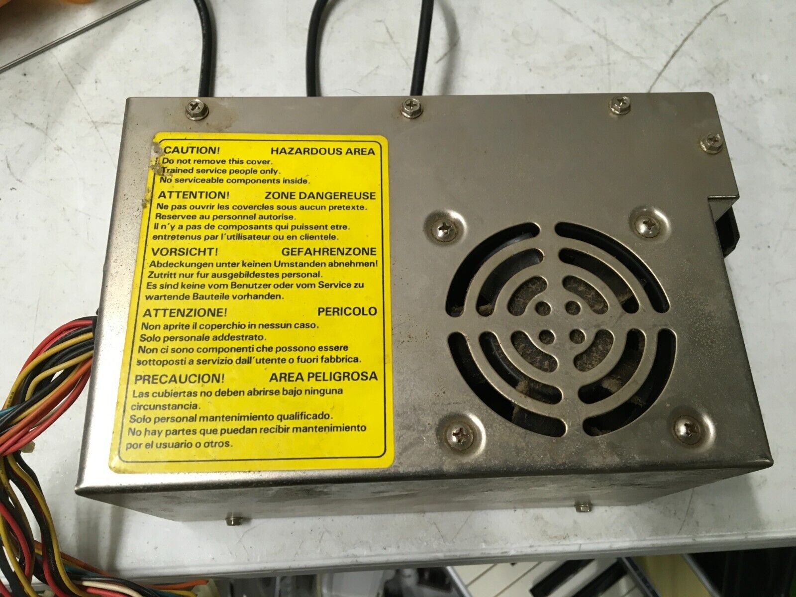 VINTAGE IBM 150W POWERSUPPLY PULLED FROM 5150