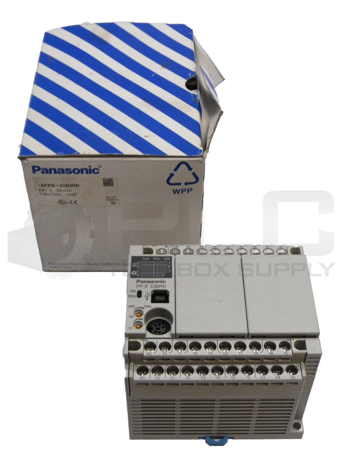 NEW PANASONIC MATSUSHITA AFPX-C30RD CONTROL UNIT FP-X C30RD 2A 250V