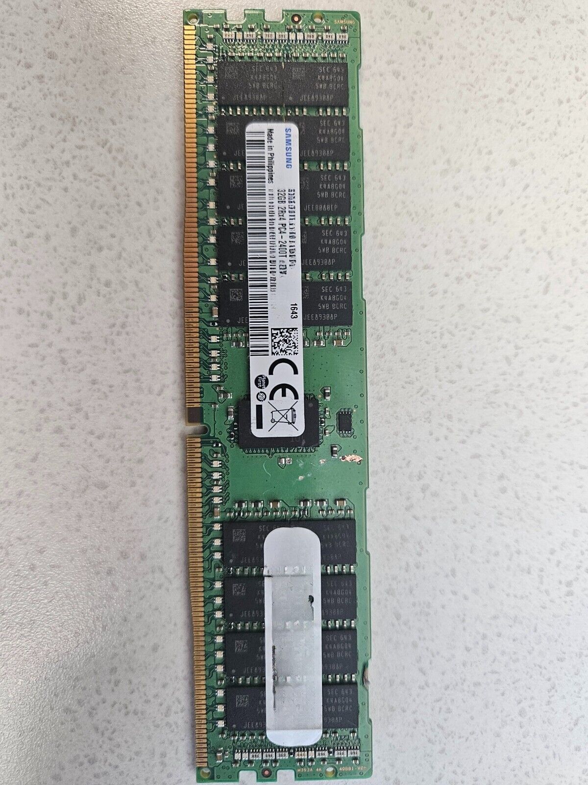 Samsung PC4-19200 PC4 2400T 32GB DDR4 RAM Server Memory