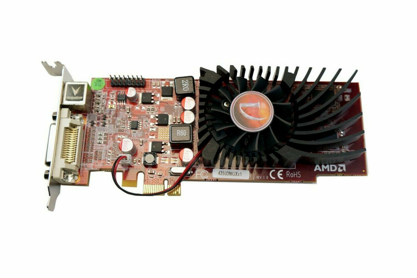 NEW VisionTek 900308 AMD Radeon 4350 512MB SFF x1 PCIe DMS59 Graphics Video Card