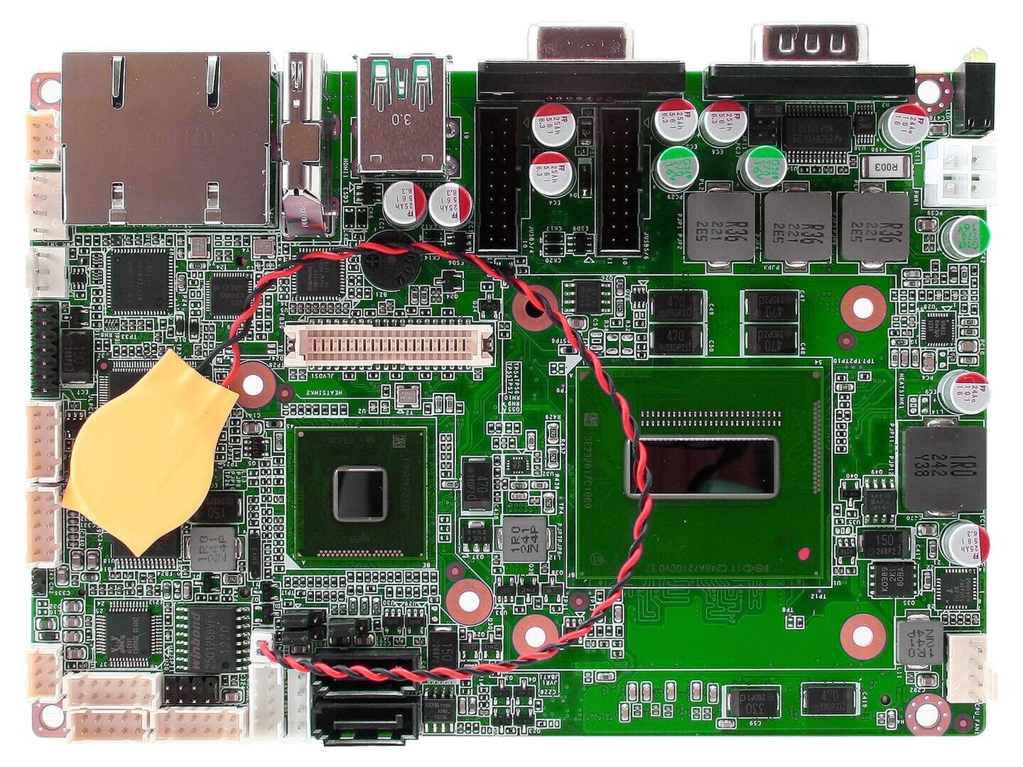 Intel Mobile Core i3 Mini PCIe SATAIII VGA HDMI USB 3.0 12V DC 3.5\
