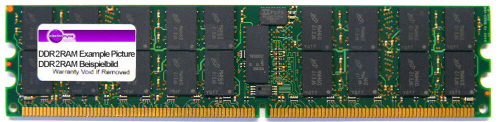 2GB Samsung DDR2 Server RAM 667MHz PC2-5300P ECC Reg CL5 2Rx4 M393T5750CZA-CE6Q0
