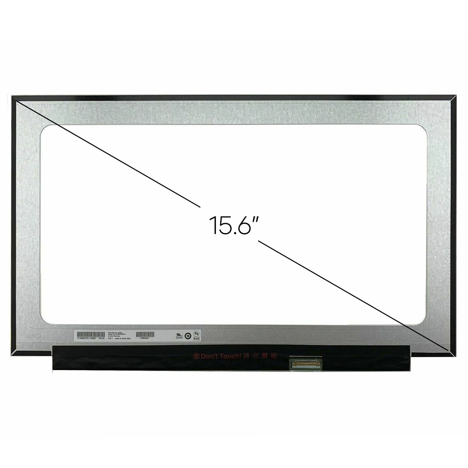 Screen Replacement for B156HAN02.1 FHD 1920x1080 IPS Glossy LCD LED Display
