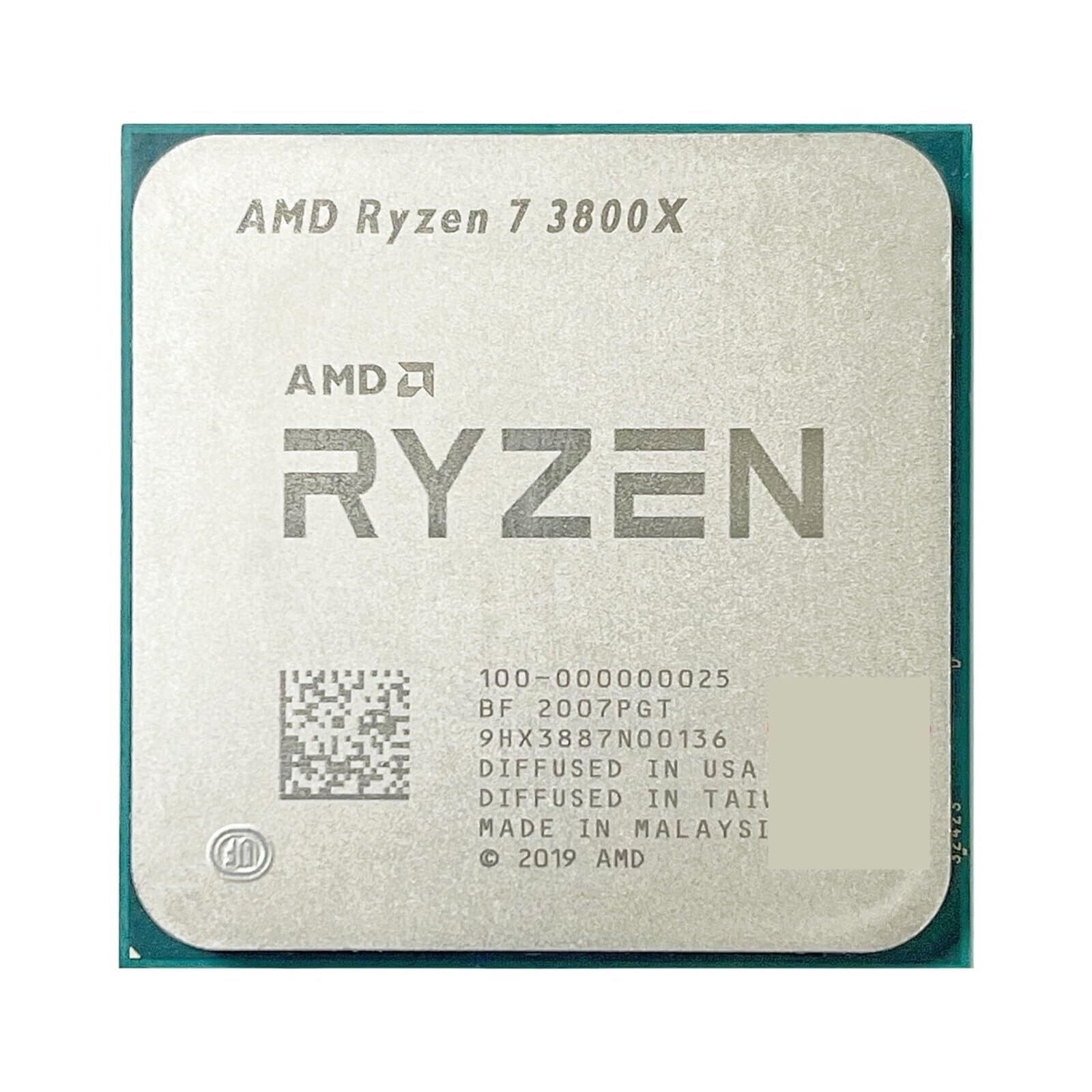 AMD Ryzen 7 3800X Processor  3.9GHz, 8 Cores, Socket AM4