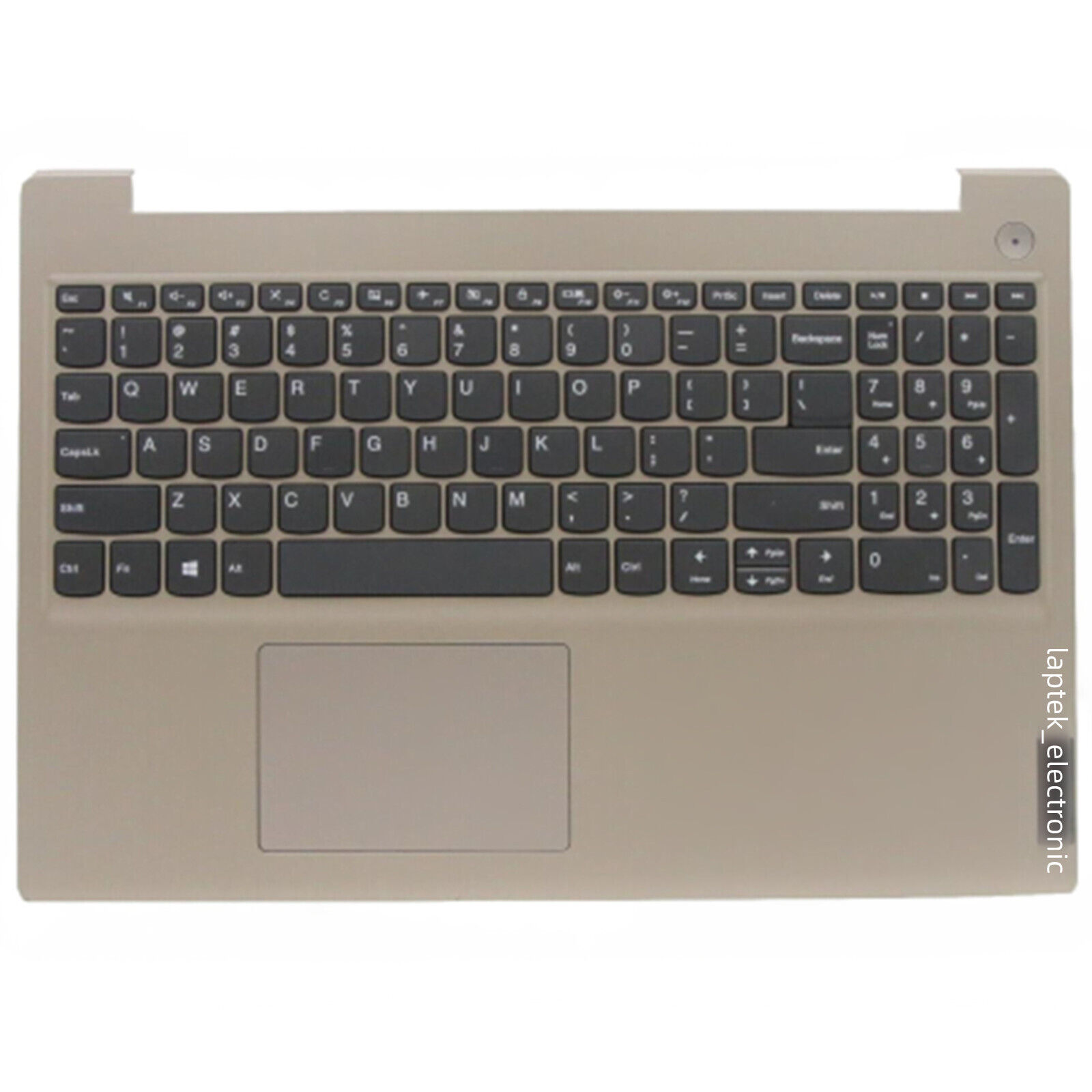 For Lenovo IdeaPad 3-15IIL05 3-15ITL05 Gold Palmrest Keyboard Cover 5CB0X57656