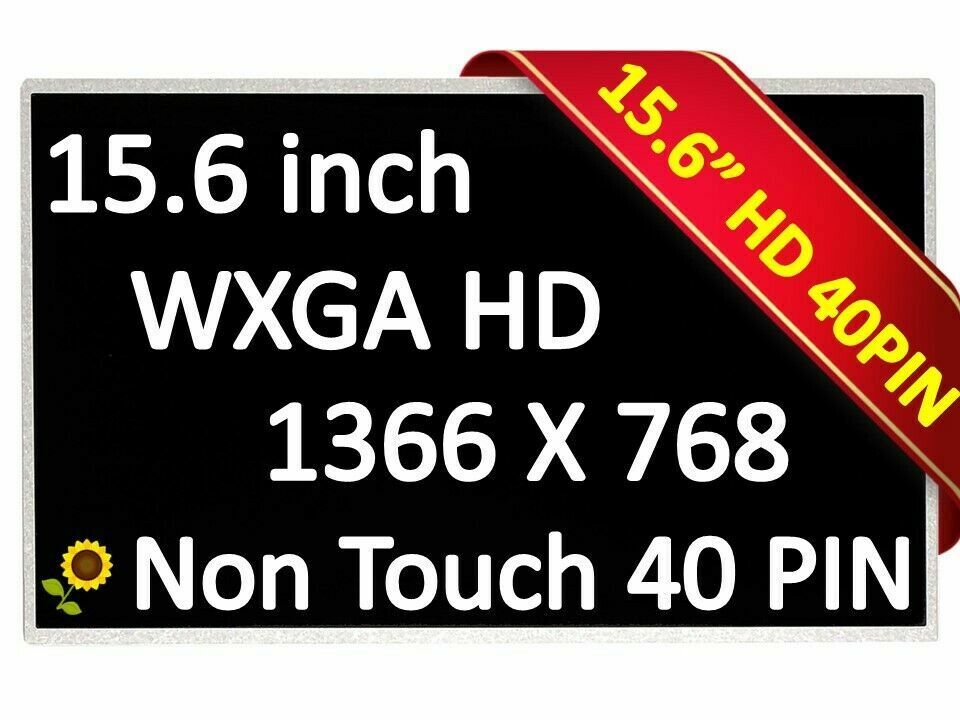 DELL 3XJDG LAPTOP LED LCD Screen 03XJDG B156XW02 V.3 BOTTOM LEFT 15.6 WXGA HD