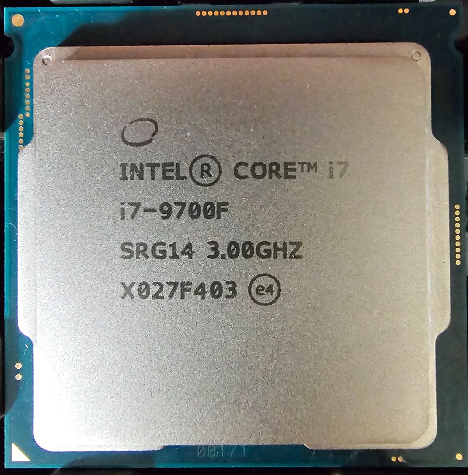 NEW - Intel Core i7-9700F 9th Generation 8-core - 8-Threads 3.0 GHz 4.7 GHz CPU