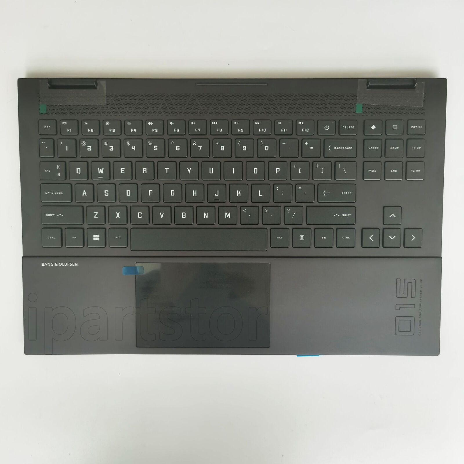 New For HP OMEN Laptop 15-EK 15-EN Palmrest Cover Touchpad Backlit w/ Keyboard 