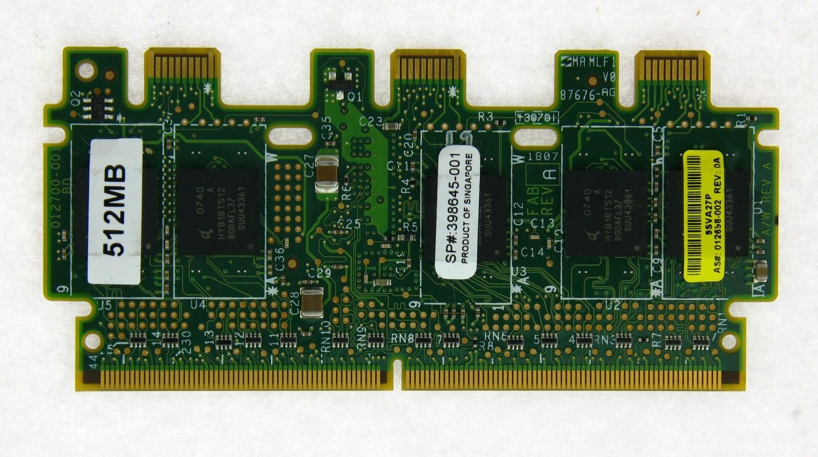 HP 512MB DDR2 Cache Memory Module for P800 RAID Controller 398645-001 012698-002