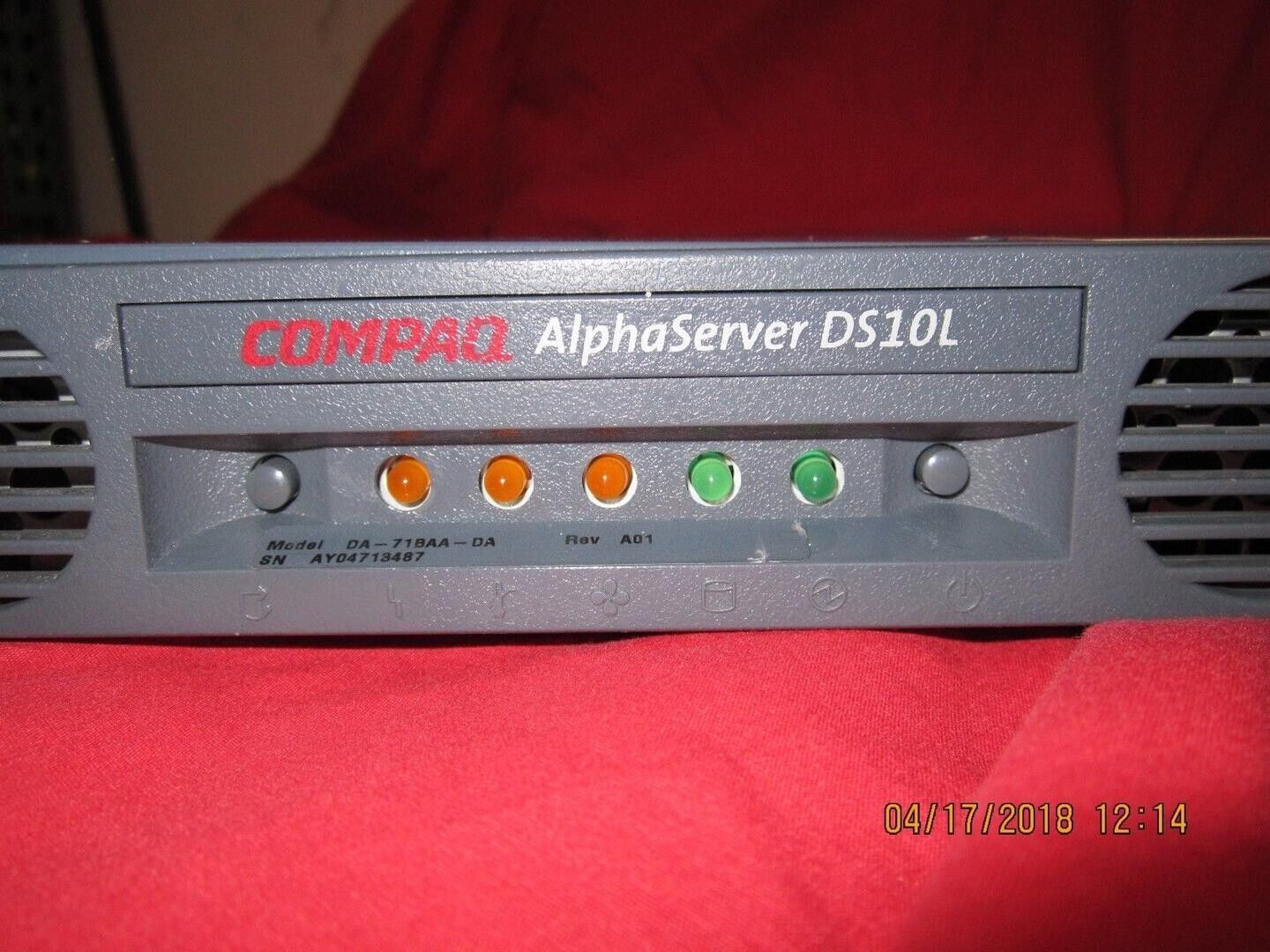 Compaq AlphaServer DS10L OPENVMS 8.4 Installed. Working condition