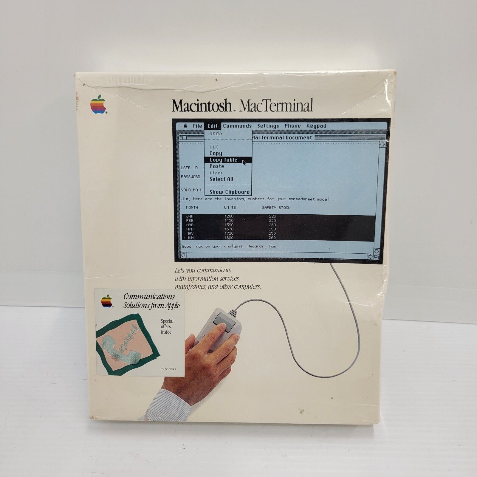 MacTerminal P\N M0521 C  for Vintage Macintosh APPLE - New Old Stock