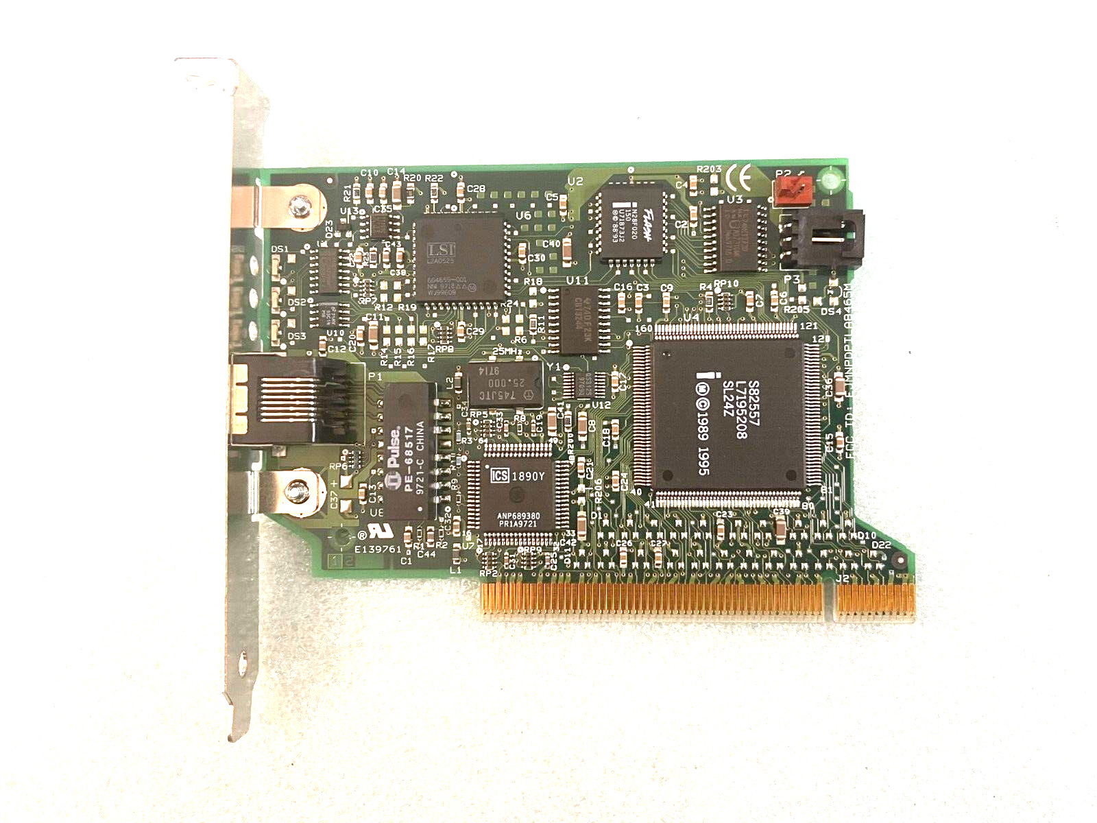 VINTAGE ETHEREXPRESS INTEL S82557 664088-003 RJ45 PCI ETHERNET CARD RM2-LAN23