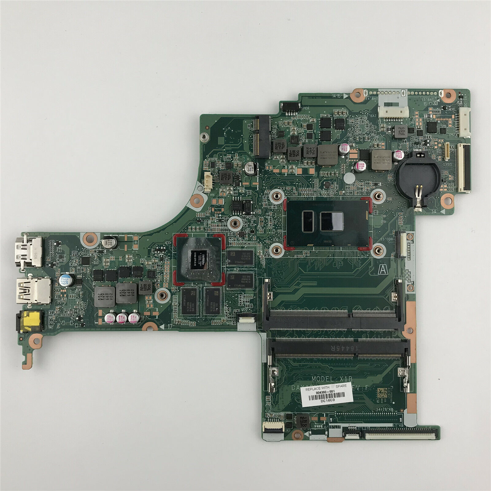 For HP ENVY 17-S 17T-S100 940MX 4GB i7-7500 CPU laptop Motherboard 904360-601