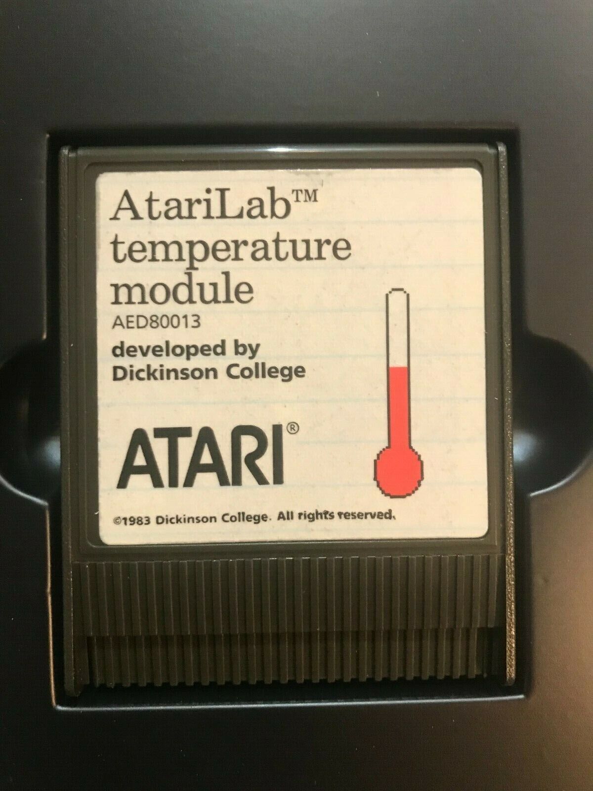 ATARILAB TEMPERATURE MODULE  Cartridge AED80013 800/XL/XE NO BOX/NO MANUAL
