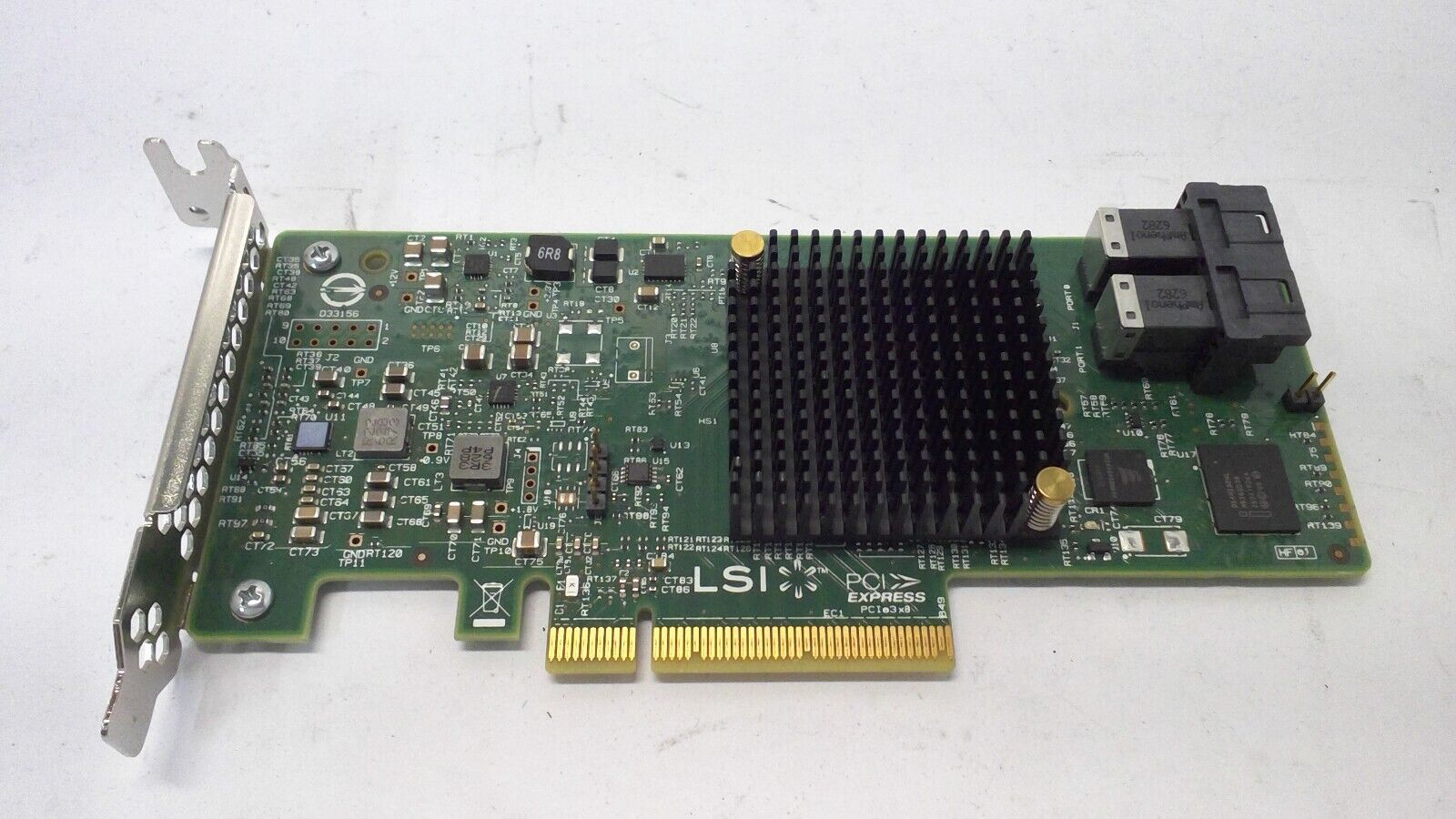 LSI Intel RS3UC080 12Gb/s PCIe x8 Gen3 SAS RAID Module Controller Low Profile