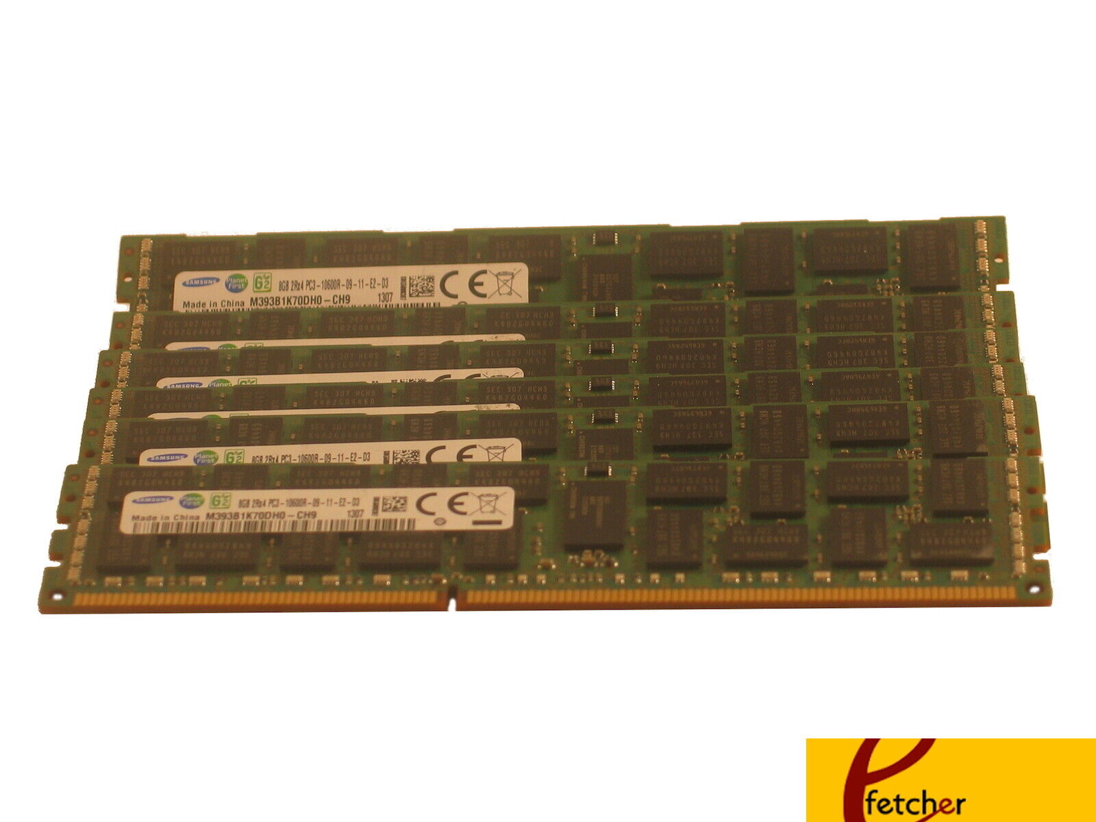 64GB (8X8GB) MEMORY FOR DELL POWEREDGE C1100 C2100 C6100 M610 M710 R410 R510