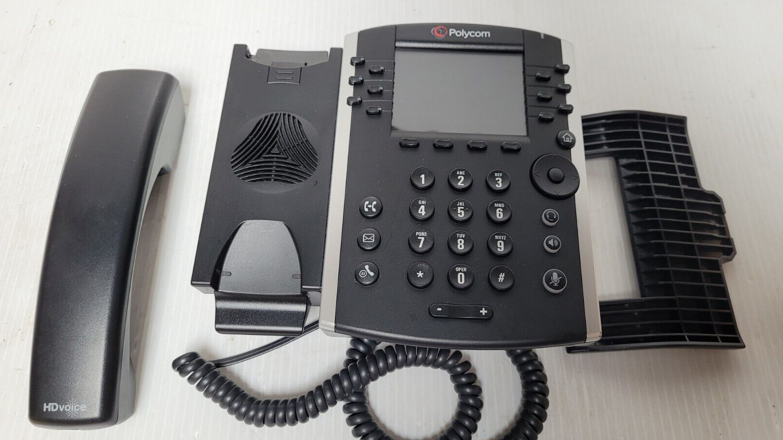 Polycom VVX 410 Gigabit IP Phone 2200-46162-025 POE VoIP Telephone