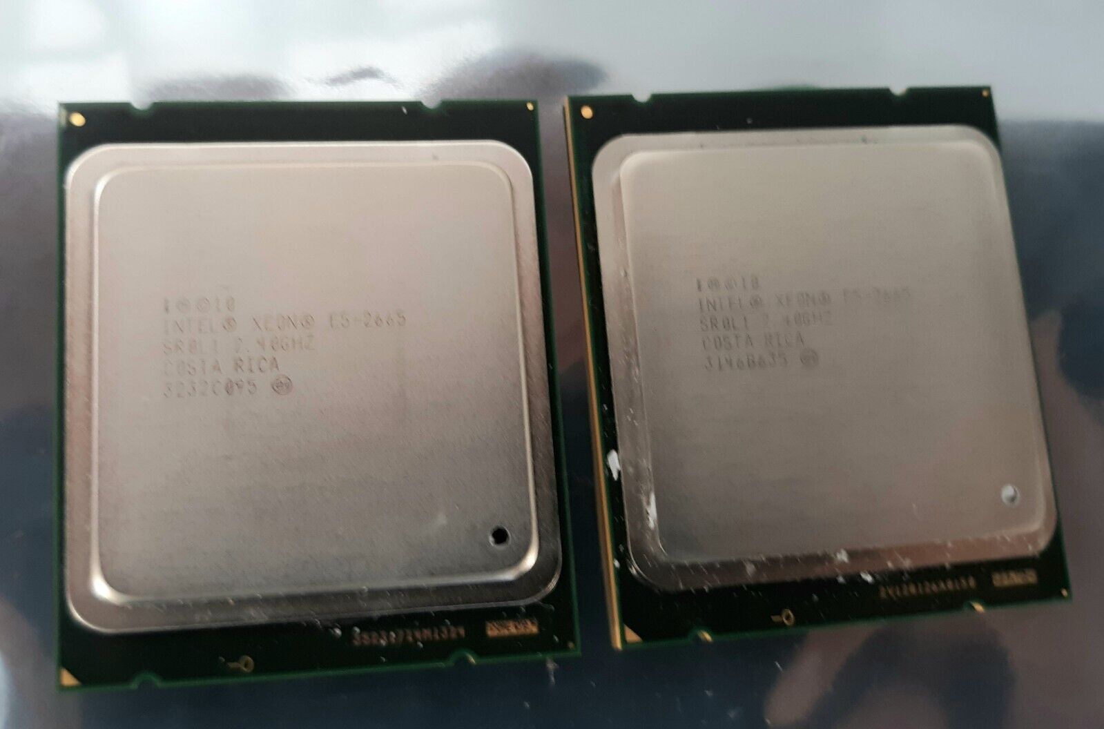 Pair of Intel Xeon E5-2665 SR0L1 2.40GHz CPU Processor