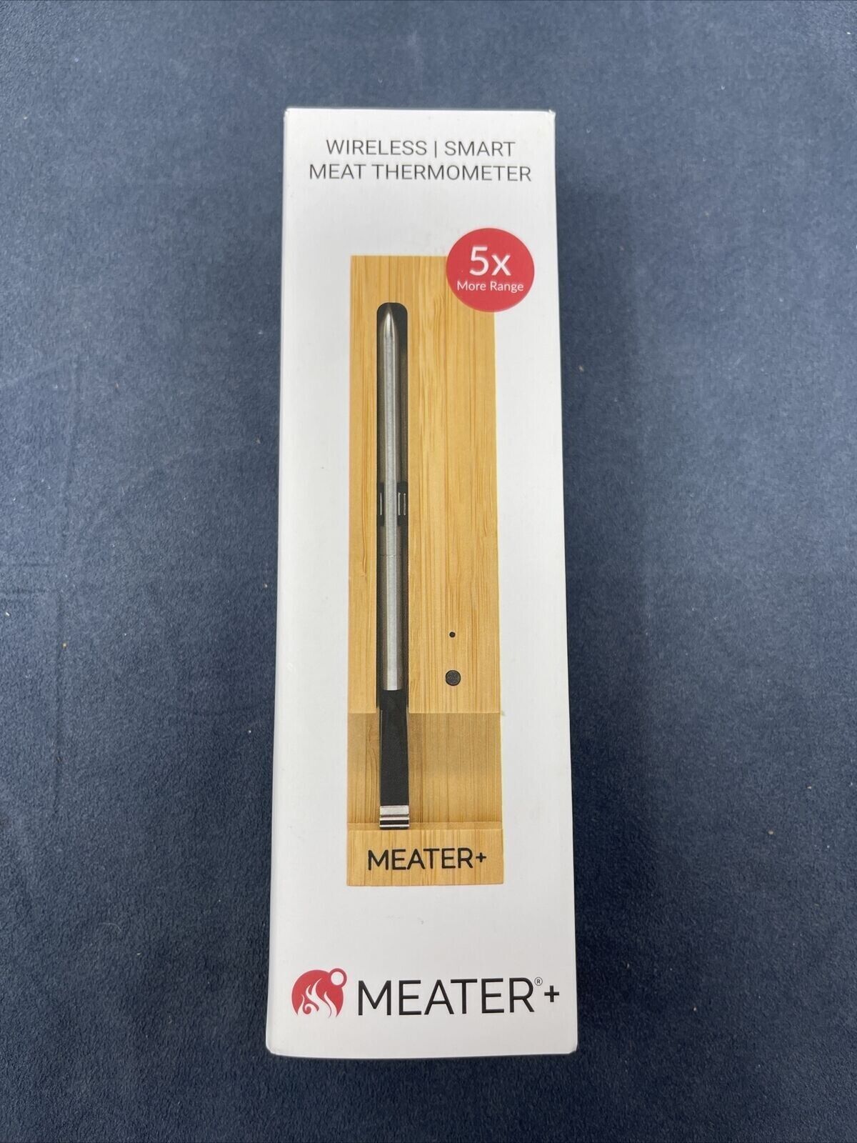 MEATER plus + Smart Meat Thermometer with Bluetooth 165Ft Range RT1-MT-MP01 NEW