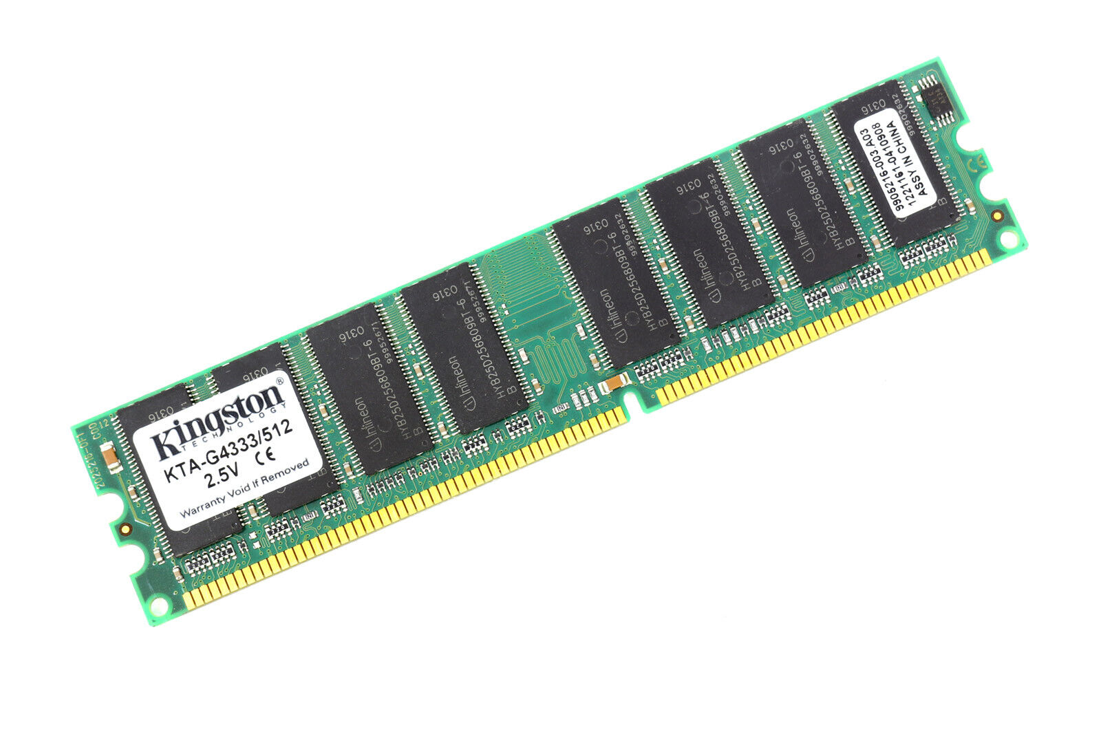 Kingston KTA-G4333/512 512MB Memory RAM