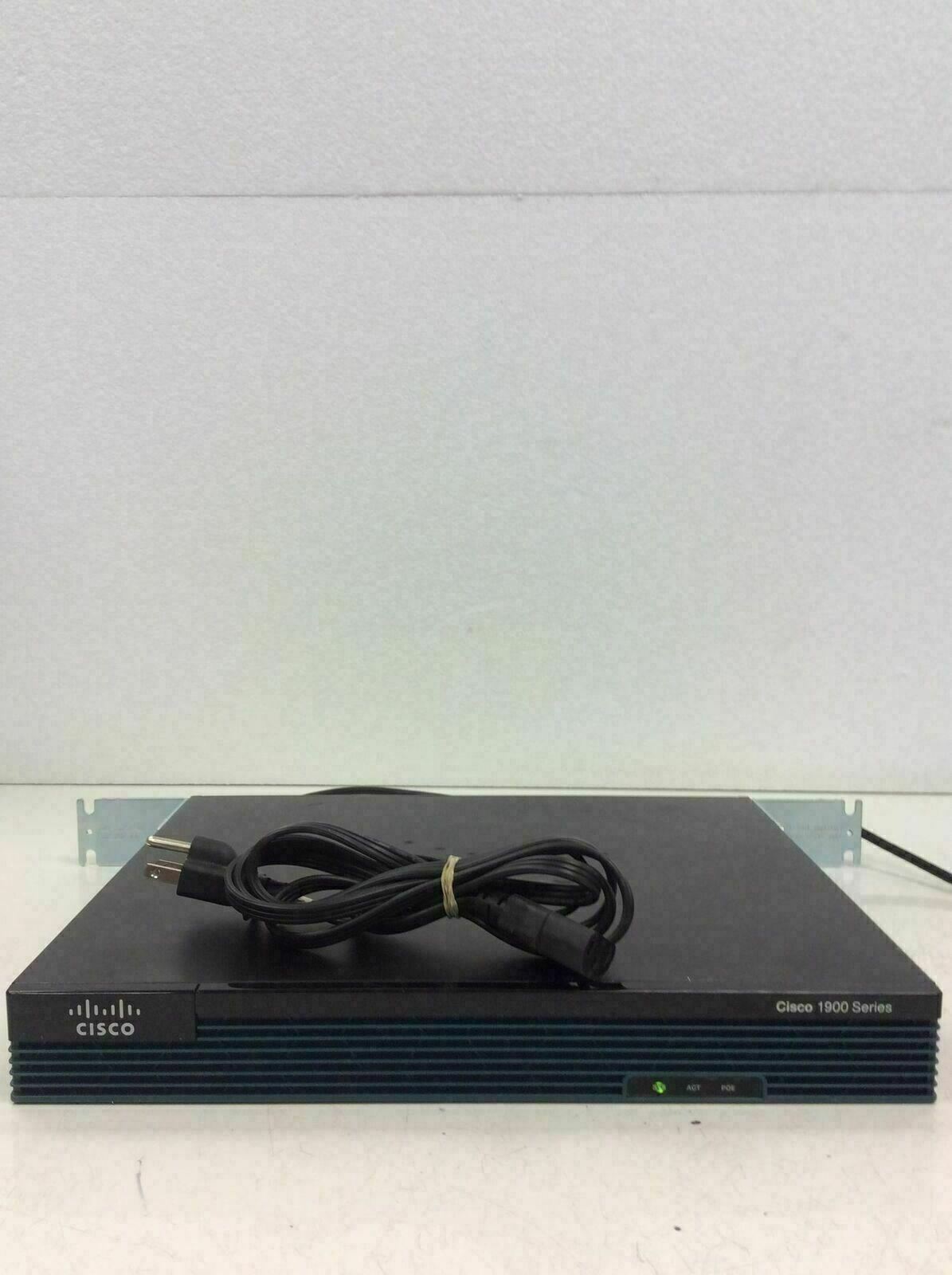 CISCO1921/K9 Router 2 Port IP Base Gigabit Ethernet Server with Rack Mount L@@K