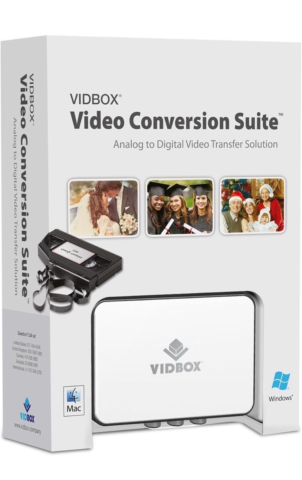 Vidbox VCS2M Video Conversion Suite PC and Mac Solution