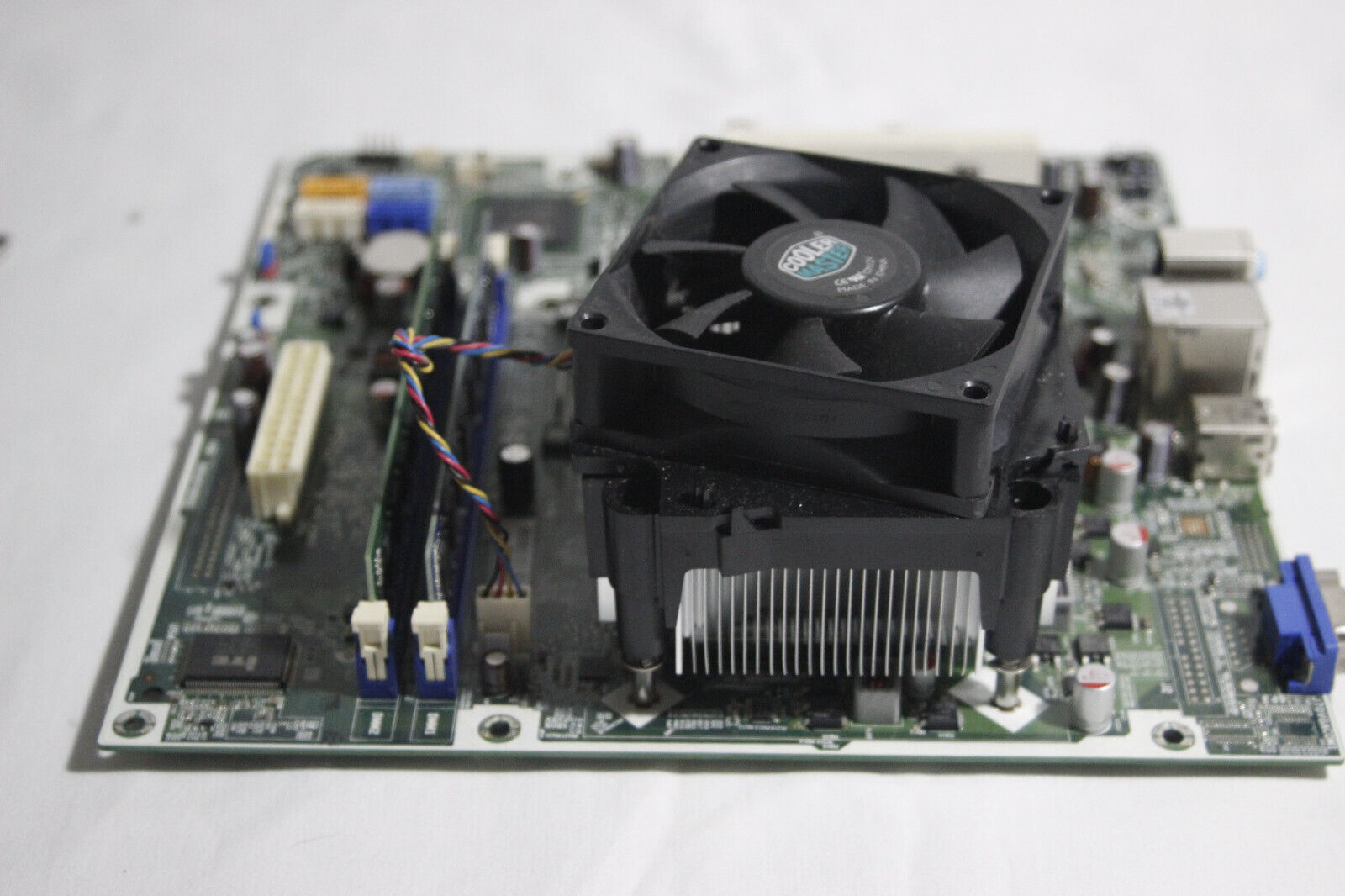 HP Compaq 500B LGA 775 Pentium CPU Desktop Motherboard w/ IO Plate 608883-002