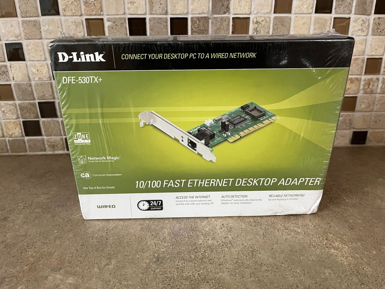 D-LINK DFE-5230X+ PCI ADAPTER 10/100 MBPS FAST ETHERNET