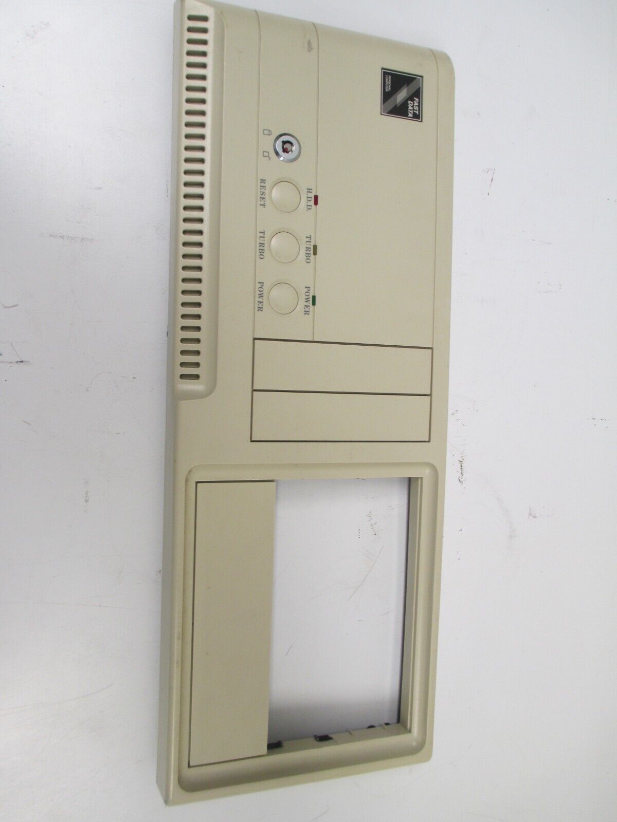Vintage Fast Data Personal Computer front faceplate/bezel