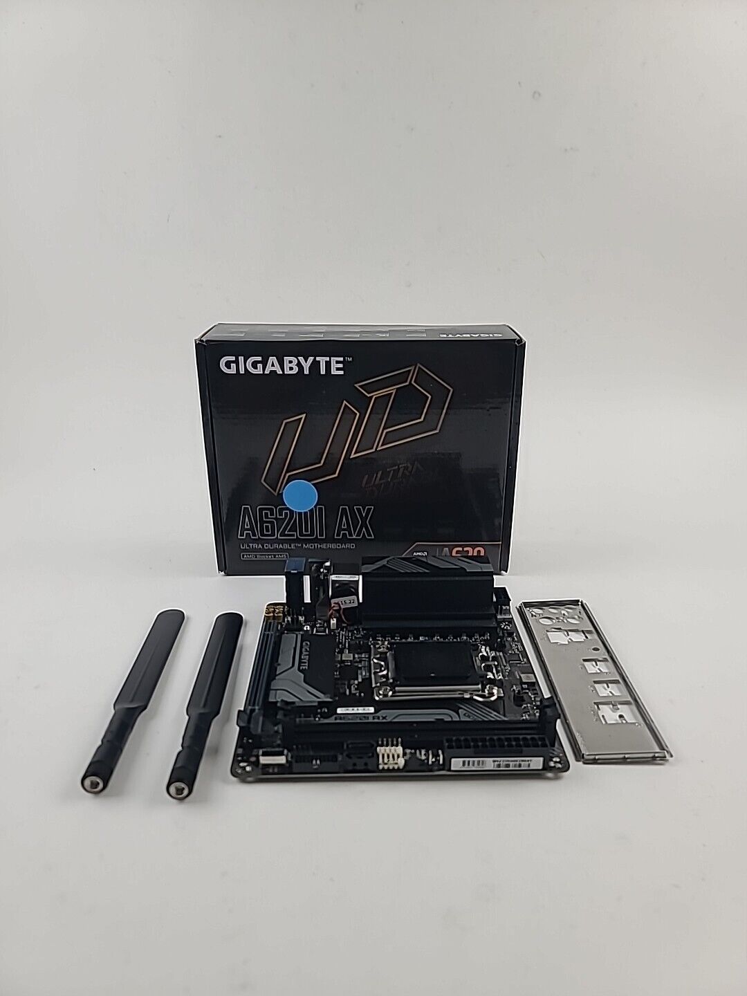 GIGABYTE A620I AX WiFi 6E AMD AM5 DDR5 mITX Desktop Gaming Motherboard