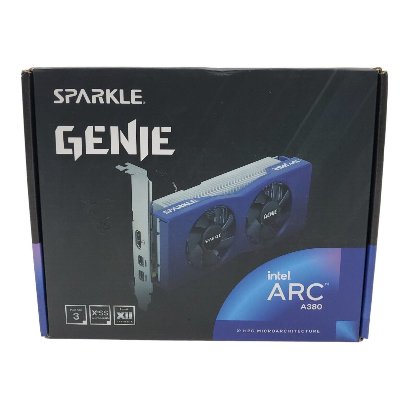 SPARKLE GENIE Arc A380 6GB GDDR6 PCI Express 4.0 ATX Video Graphics Card GPU