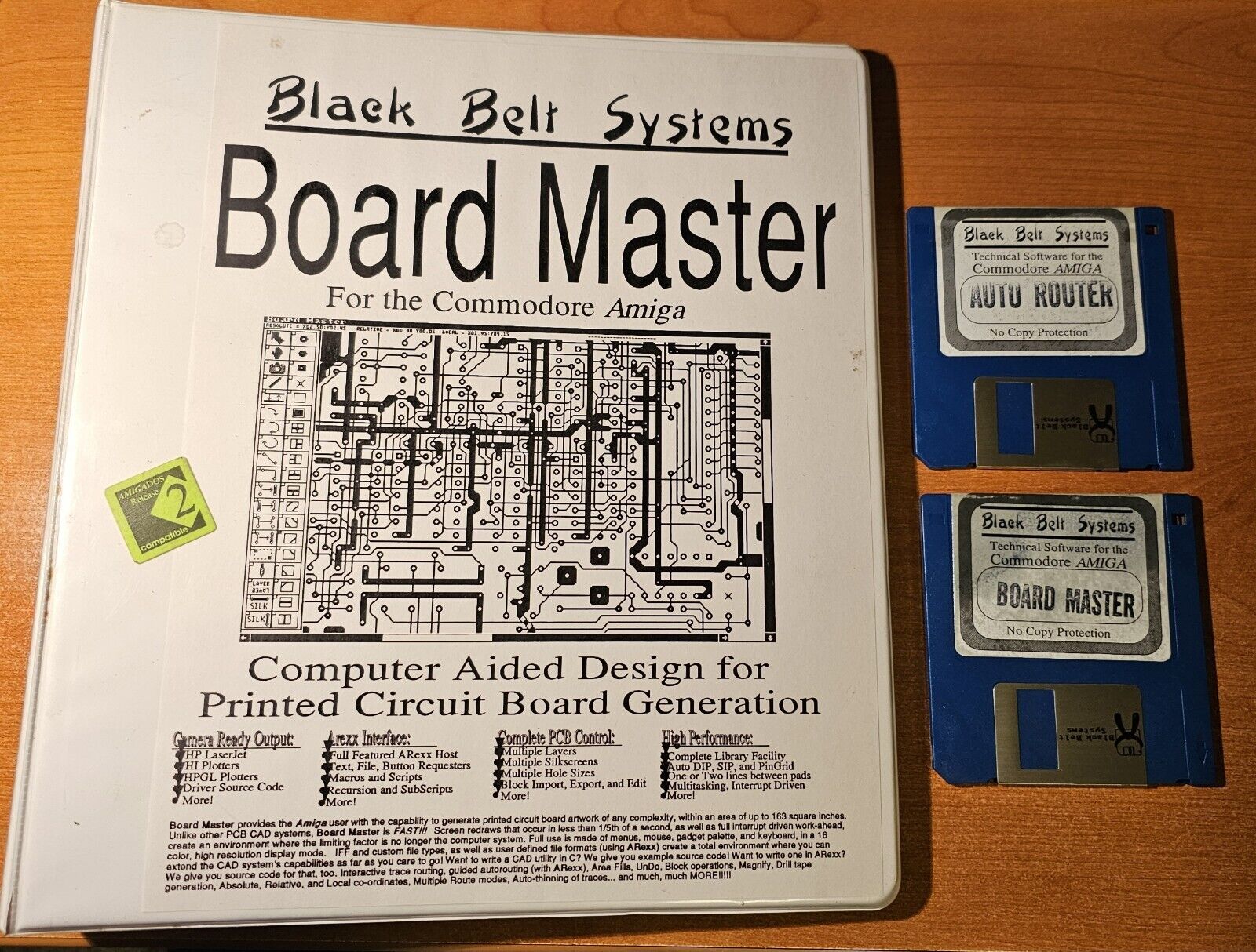 Board Master PCB Designer For Commodore Amiga