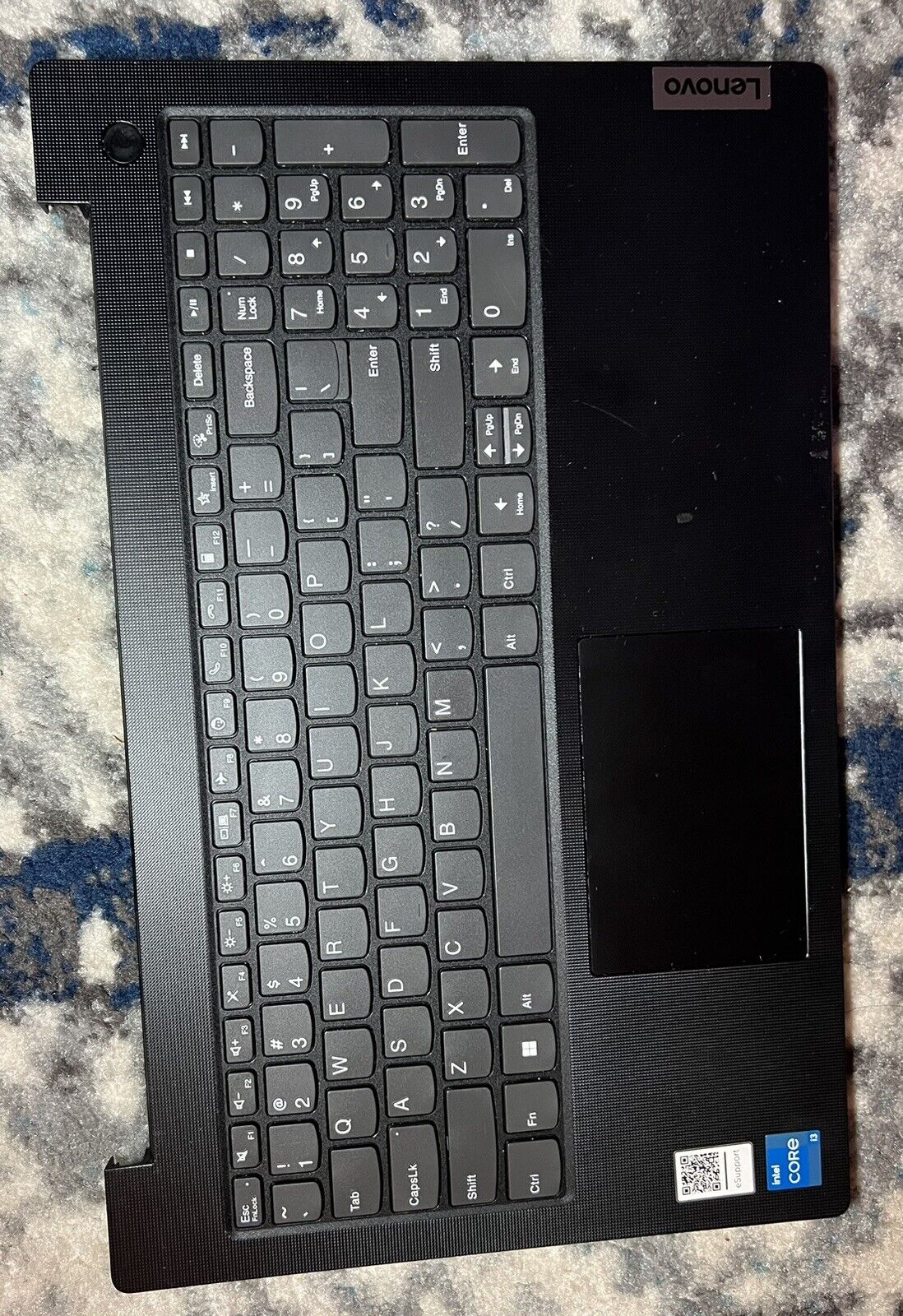 Lenovo V15 G2-ITL Palmrest TouchPad Keyboard , Speakers, System Fan.