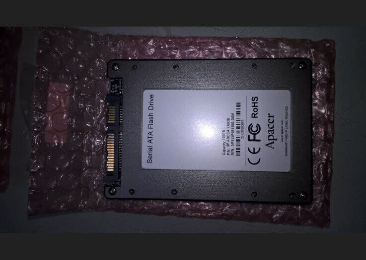 Apacer-120GB SATA Flash Drive SSD - APS25P6B128G-DSM