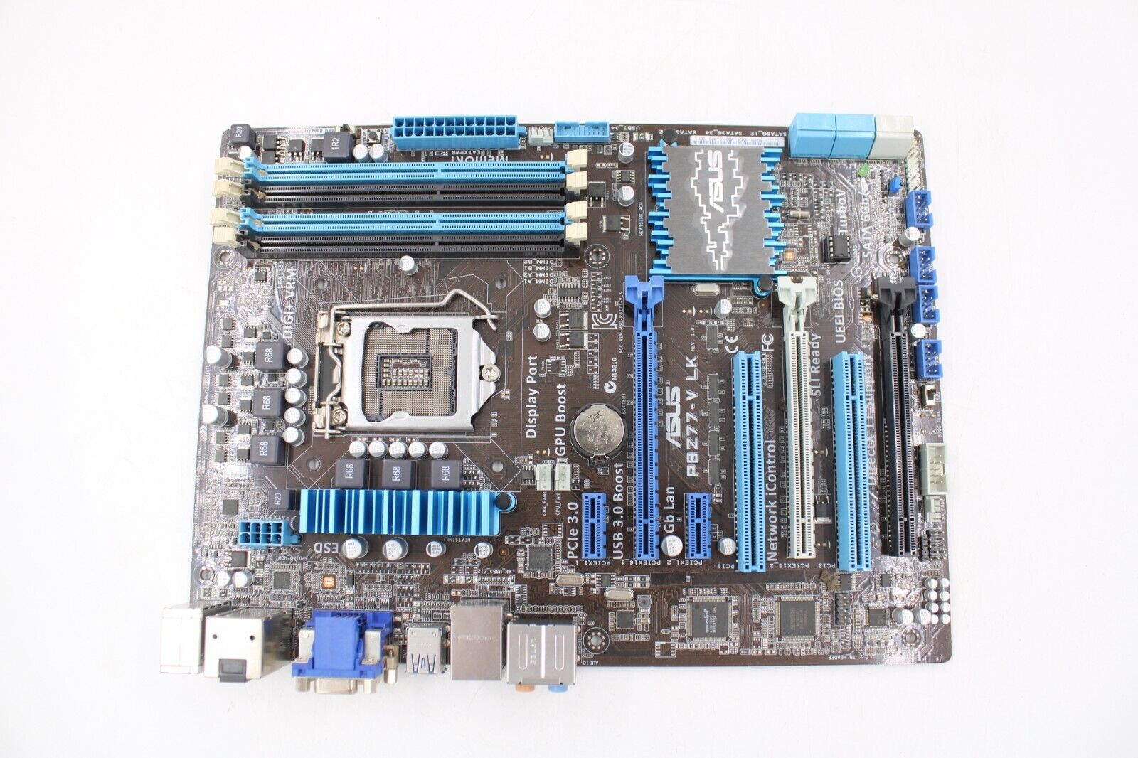 ASUS P8Z77-V LK Intel Z77 Socket LGA1155 HDMI SATA 6Gb/s USB 3.0 ATX Motherboard