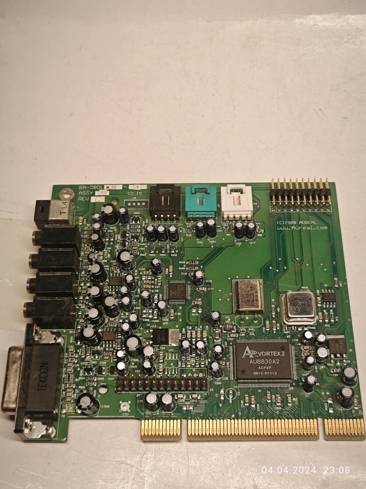 Original 3D PCI Sound Card Aureal Vortex 2 AU8830 (BA88DL30A-01)