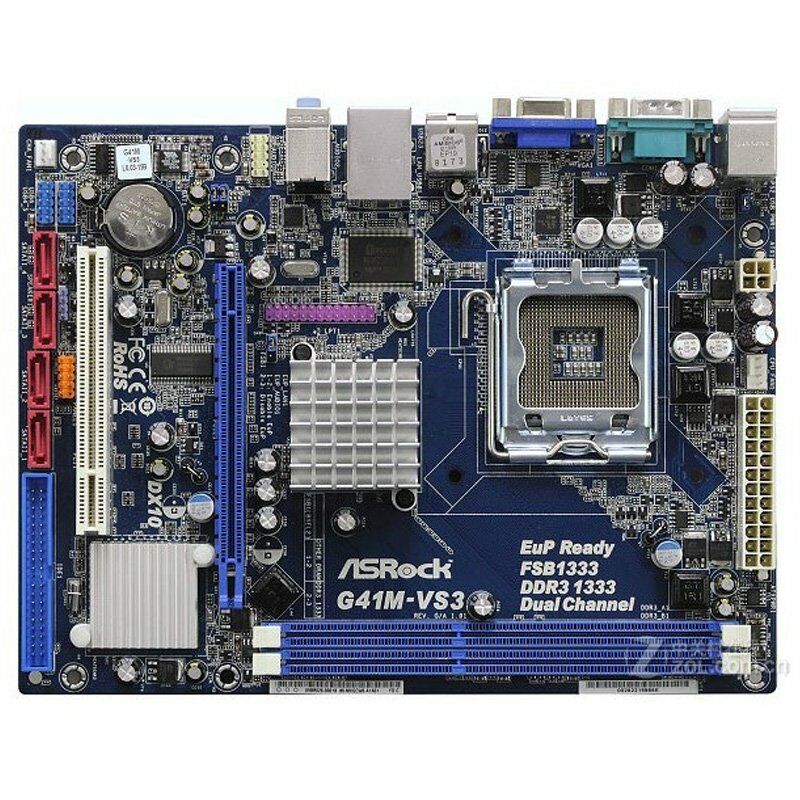 for ASROCK G41M-VS3 DDR3 LGA 775 G41 Motherboard IDE COM M-ATX Intel