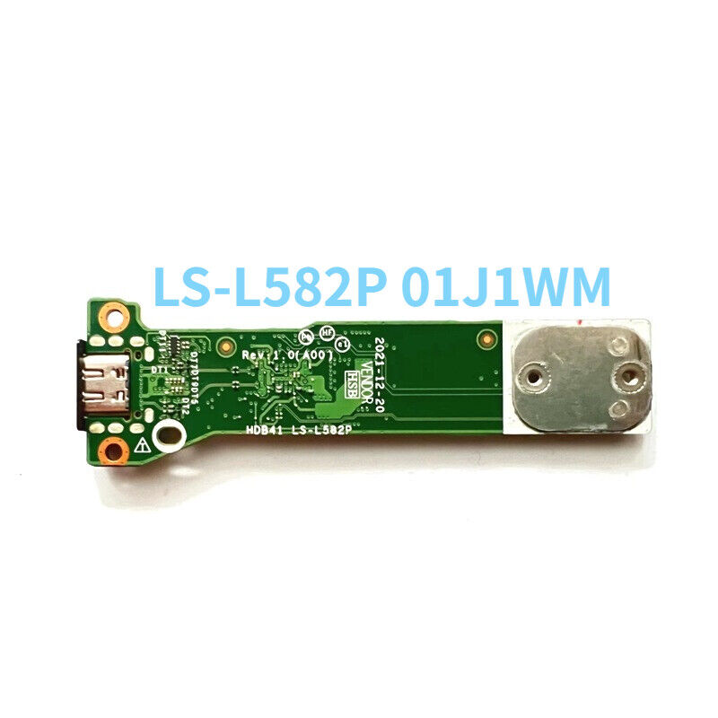 1pcs USB Power Button Board for DELL Latitude 7420 7430 LS-L582P 01J1WM