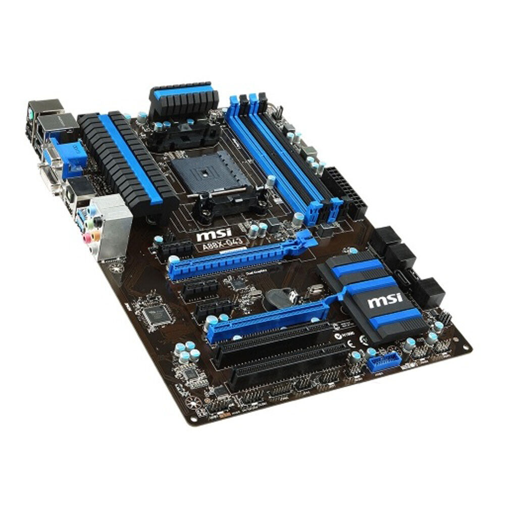 For MSI A88X-G43 System Board AMD FM2/FM2+ DDR3 64G HDMI DVI VGA ATX Motherboard