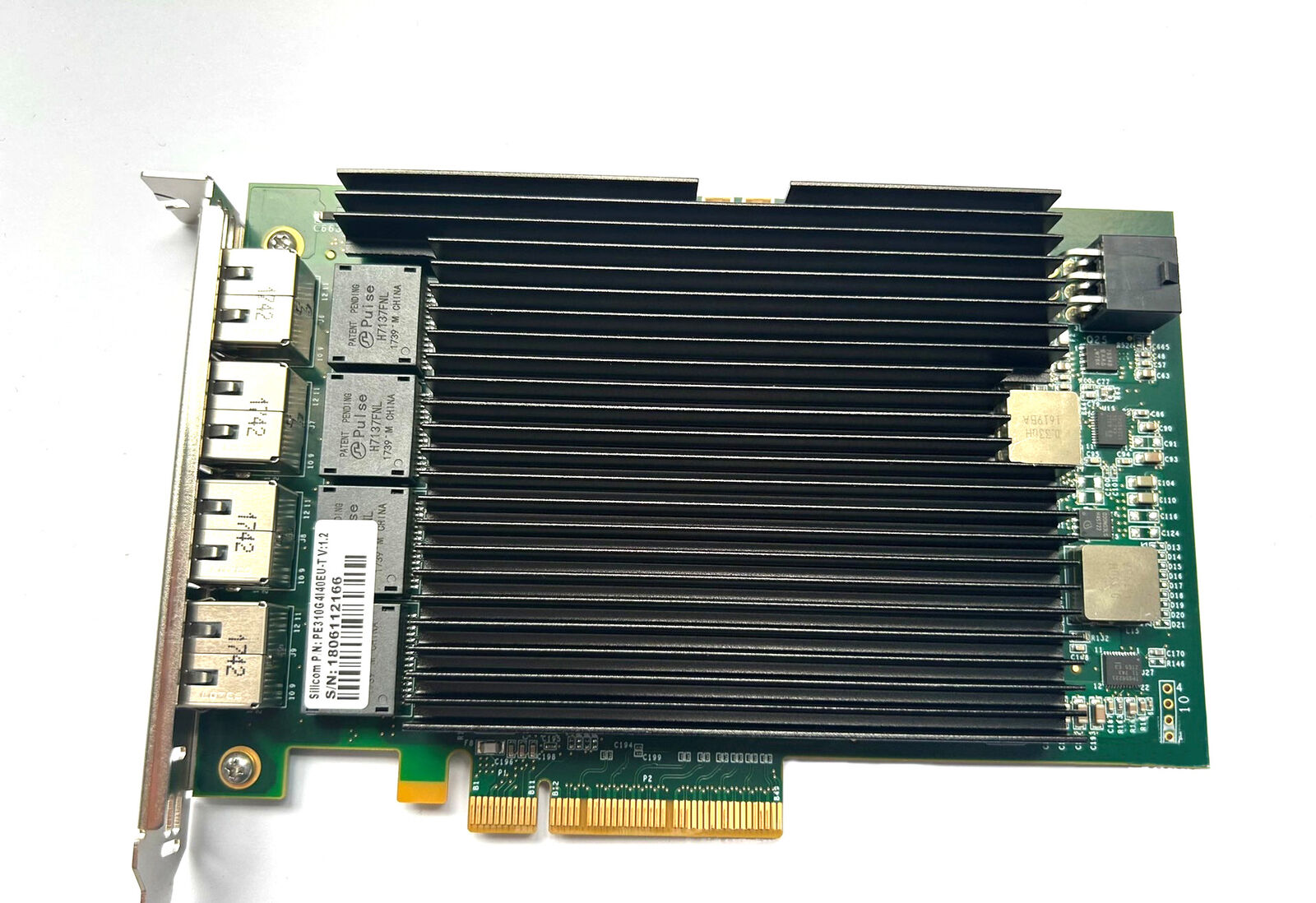 Silicom Quad Port 10Gb PCIe RJ45 PE310G4I40EU-T X540-T4 Ethernet Network Adapter