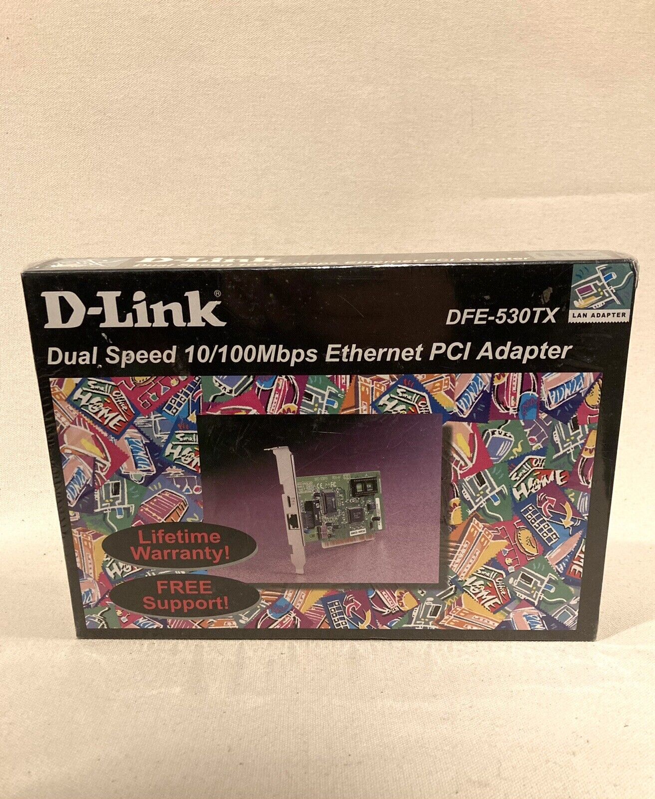 Brand New Sealed D-LINK DFE-530TX 10/100 Mbps Ethernet PCI Adapter NIB