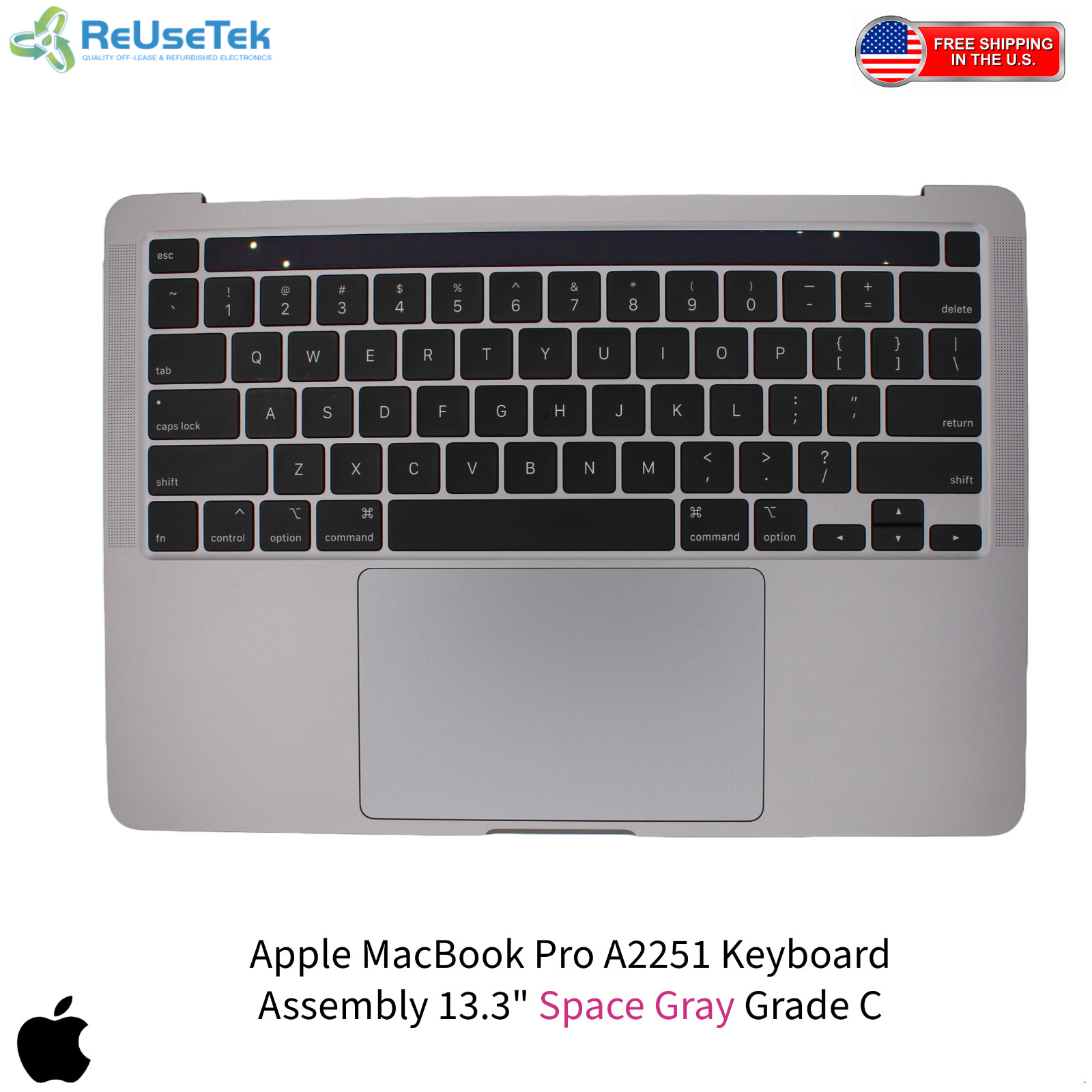 Apple MacBook Pro A2251 Keyboard Assembly 13.3\