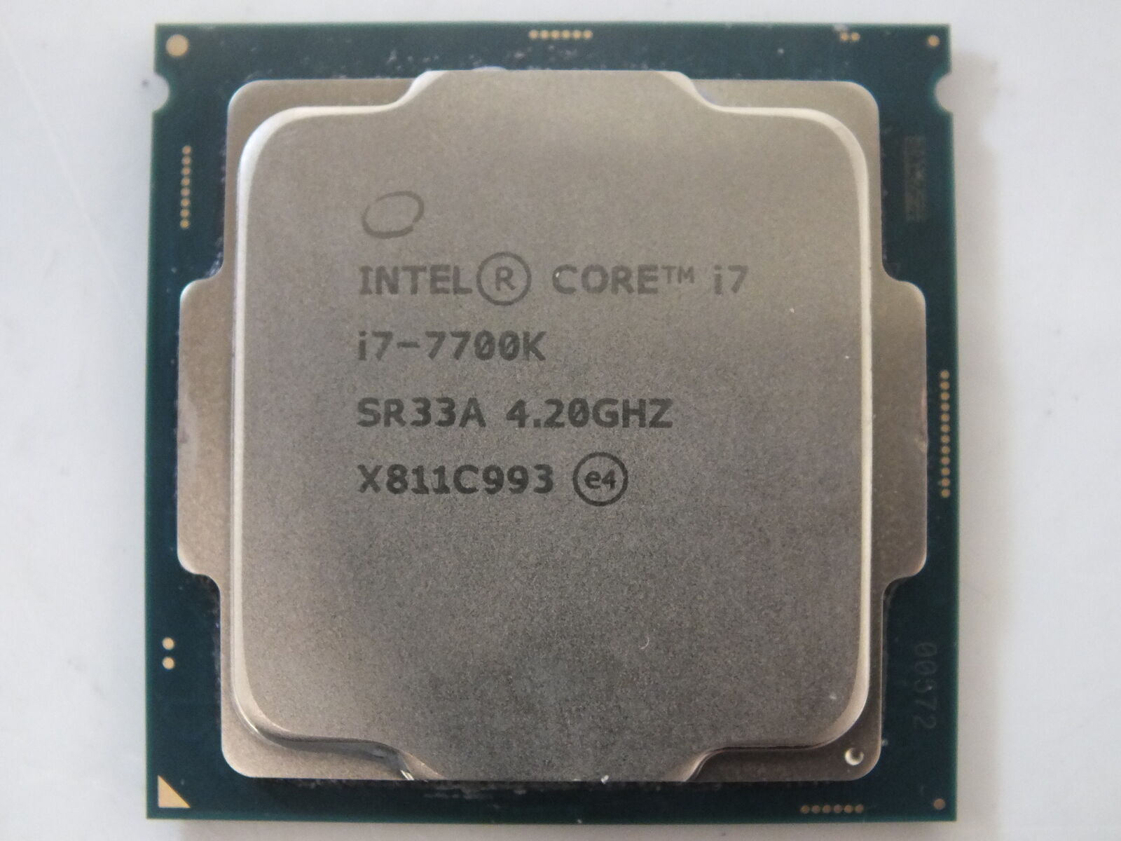 [ Lot of 6 ] Intel Core i7-7700K SR33A CPU 4.2 GHz 4-Core LGA-1151