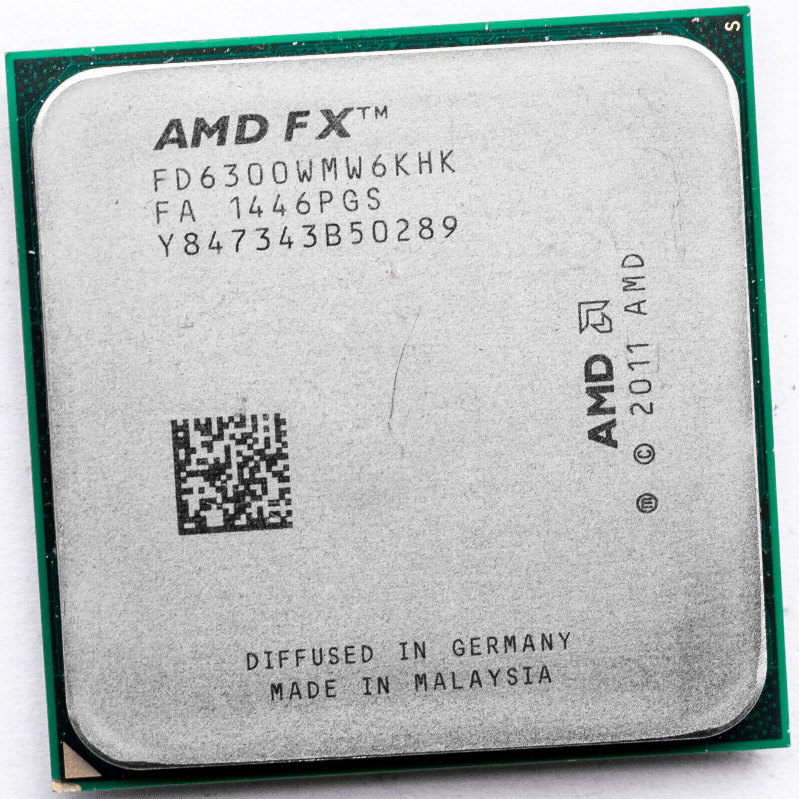 AMD FX-6300 FD6300WMW6KHK AM3+ 3.5GHz Six Core Processor 8MB 95W Vishera