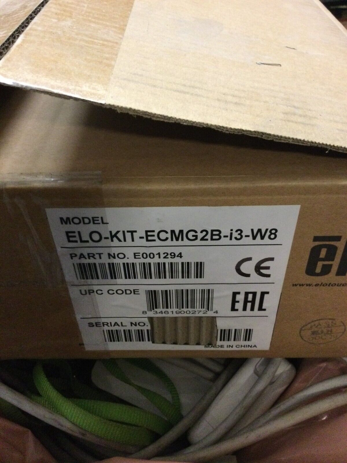 Elo ELO-KIT-ECMG2C-i3-NO i3 NO OS ISD 02 2GB 320GB 3202L 4202L 5502L E333775