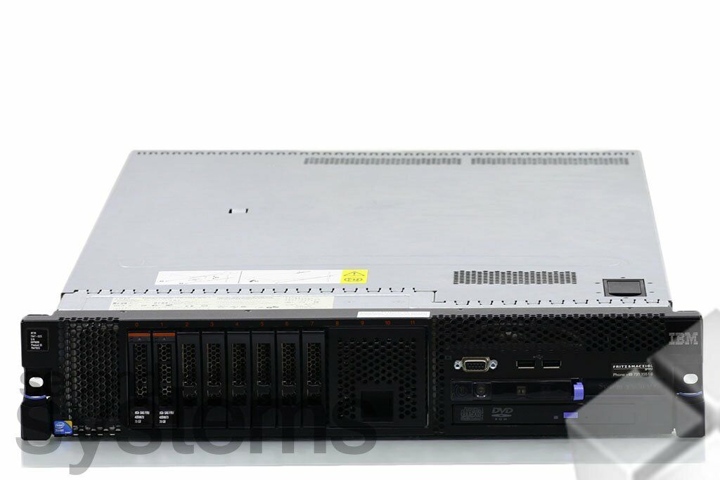 IBM System x3650 M2 Server 2x Intel QC 2,4GHz/96GB RAM/2x 675W PSU