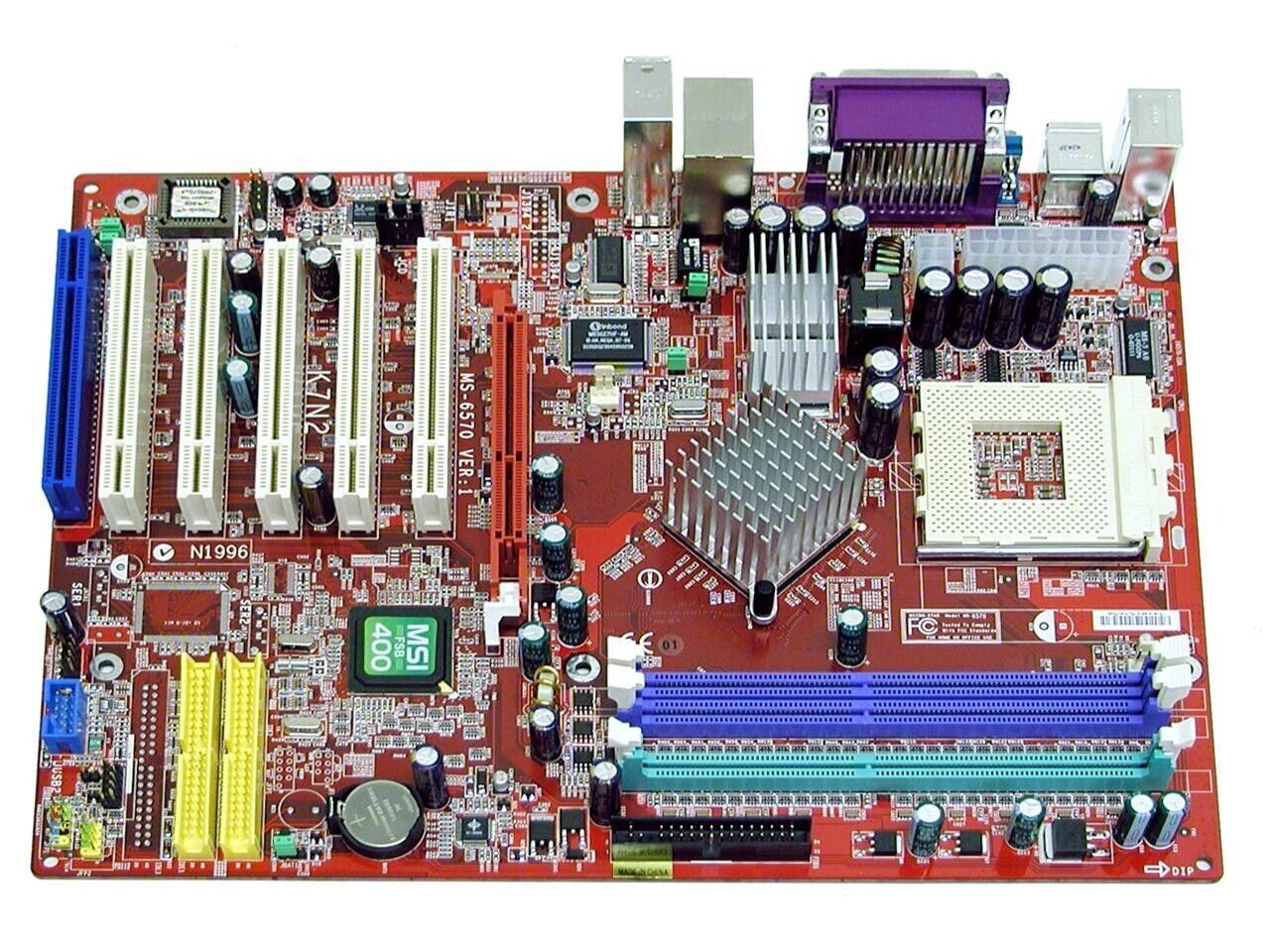MSI K7N2 Delta-L 462(A XP3200 2.2GHz DDR 400 3GB Maxtor 2X120GB 7200RPM