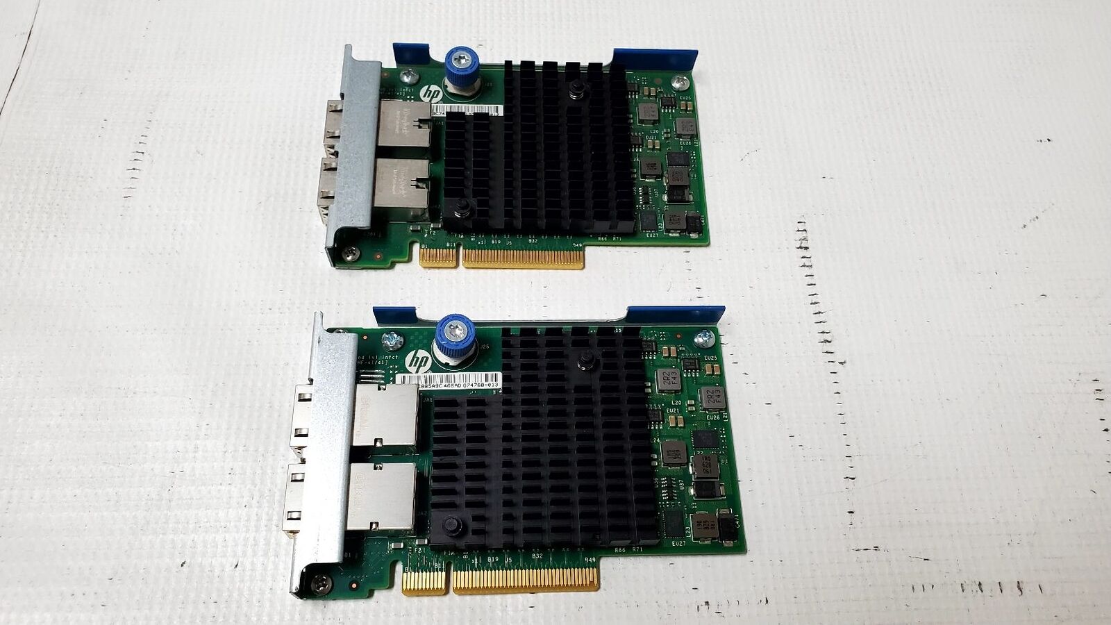 Lot of 2 HP 561FLR-T 10Gb 2 Port Ethernet Adapter ML350 G8 Only 700697-001