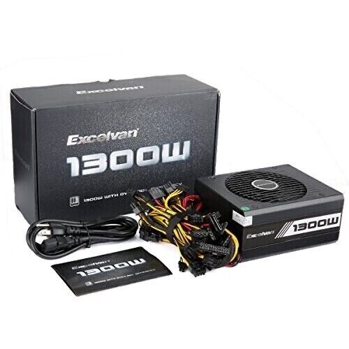 Excelvan 1300W Computer Power Supply